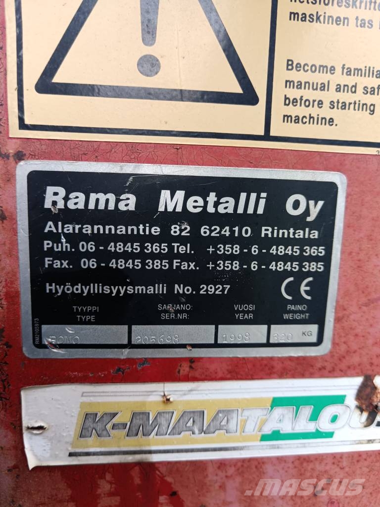 Pomo paalileikkuri Інше обладнання для фуражних комбайнів