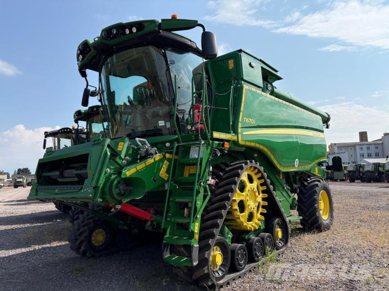 John Deere T 670 Mietitrebbiatrici
