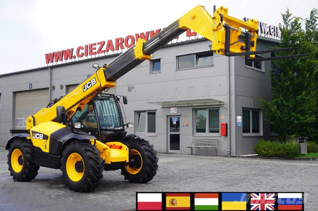 JCB 535-95 / 3.5 T / range 9.5 m / joystick 伸缩臂叉装车|叉装车