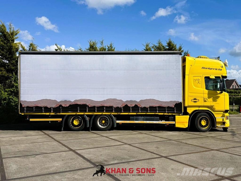 Scania R450 6X2 - Retarder - Holland Truck Schuifzeilopbouw