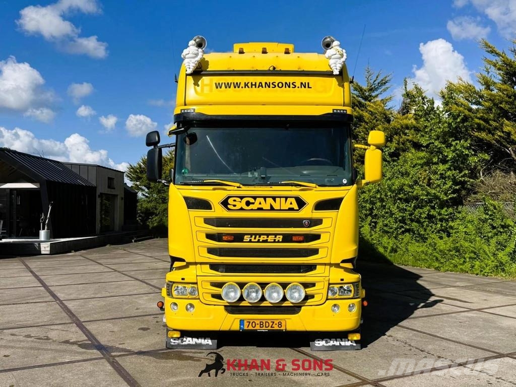 Scania R450 6X2 - Retarder - Holland Truck Schuifzeilopbouw