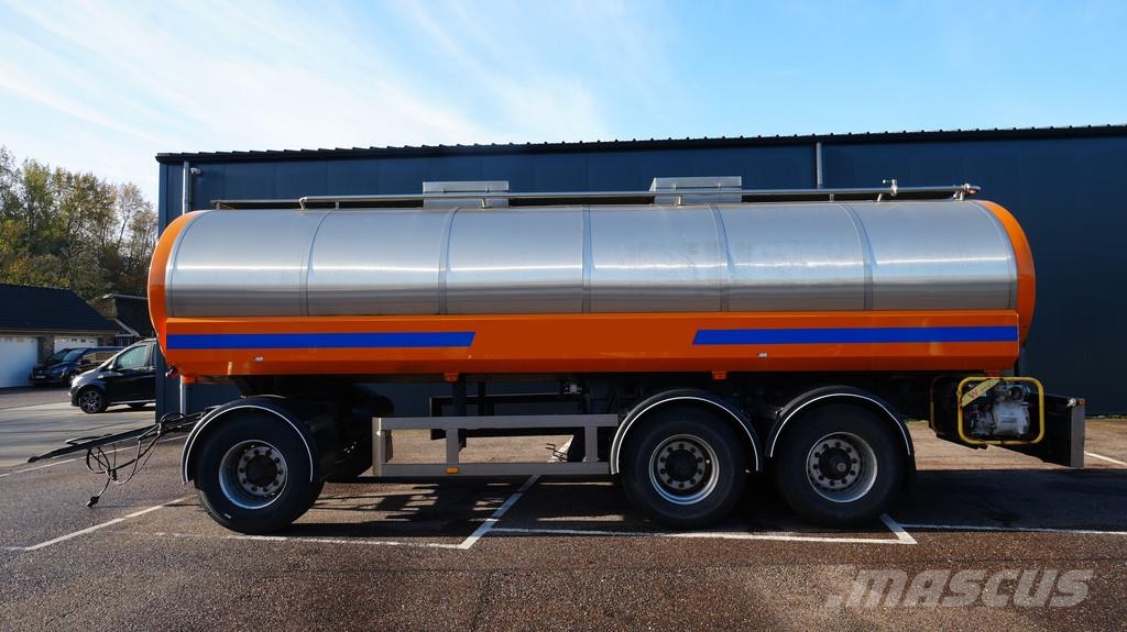 Dijkstra 3 axle water tank trailer 20.000ltr Tankwagen
