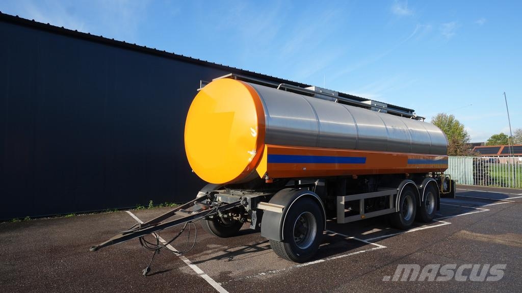 Dijkstra 3 axle water tank trailer 20.000ltr Tankwagen