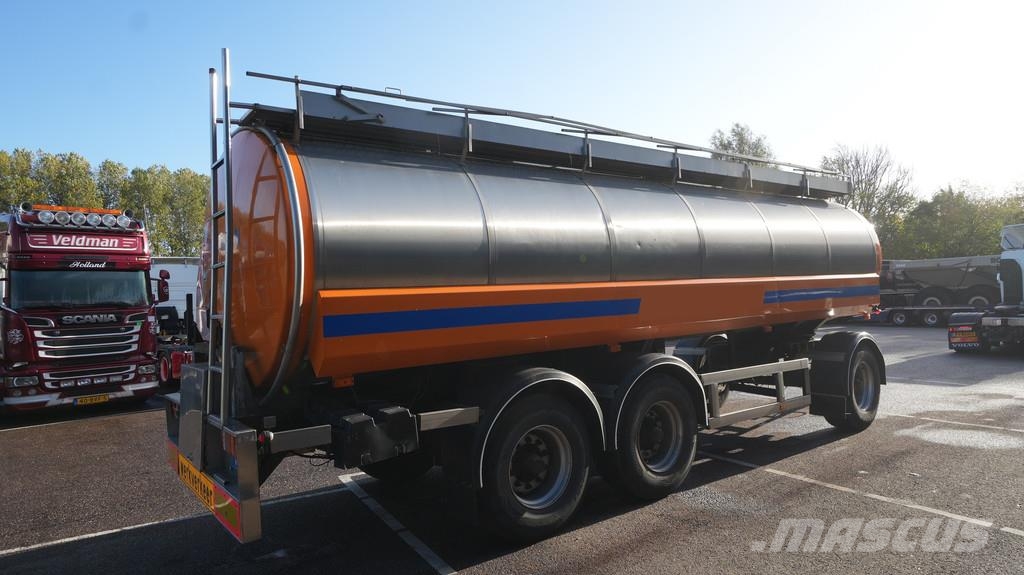 Dijkstra 3 axle water tank trailer 20.000ltr Tankwagen