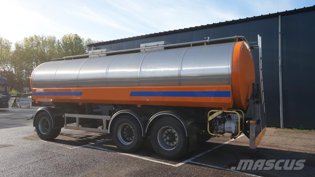 Dijkstra 3 axle water tank trailer 20.000ltr Tankwagen