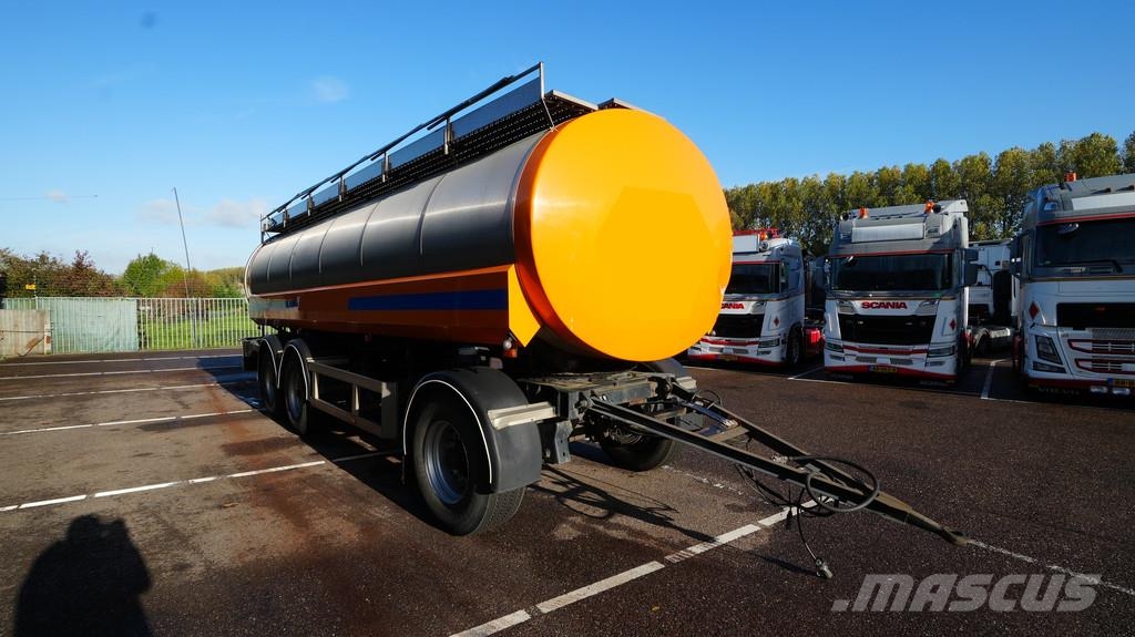 Dijkstra 3 axle water tank trailer 20.000ltr Tankwagen