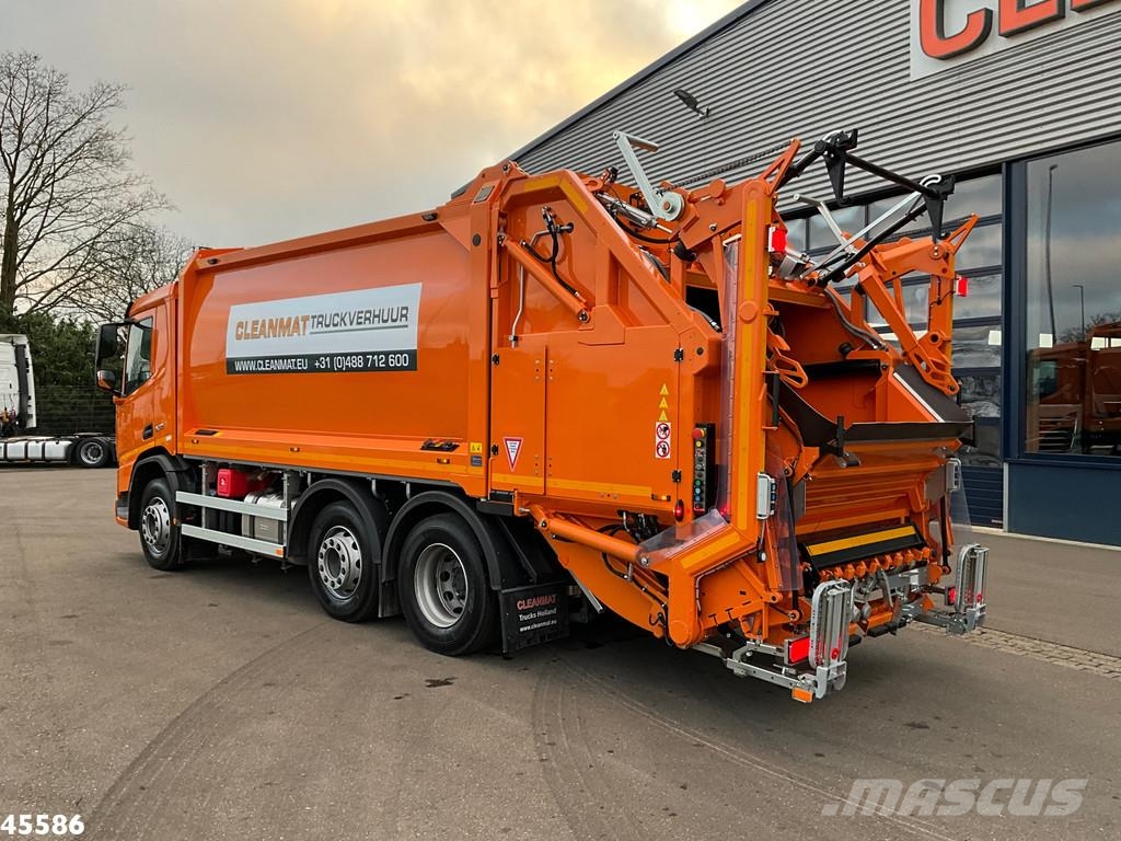 DAF FAG XD 340 Euro 6 Geesink 20m³ Welvaarts weighing Waste trucks