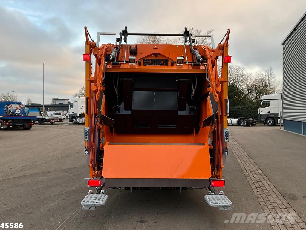 DAF FAG XD 340 Euro 6 Geesink 20m³ Welvaarts weighing Waste trucks