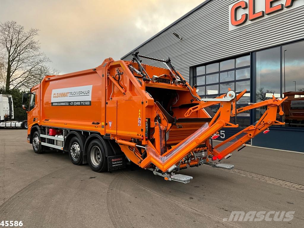 DAF FAG XD 340 Euro 6 Geesink 20m³ Welvaarts weighing Waste trucks