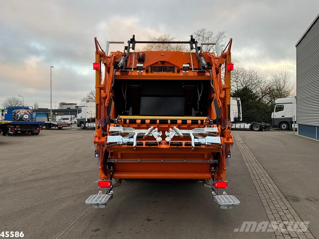 DAF FAG XD 340 Euro 6 Geesink 20m³ Welvaarts weighing Waste trucks