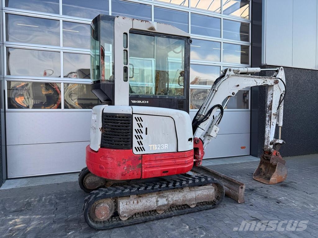 Takeuchi TB23R Mini ekskavatoriai < 7 t
