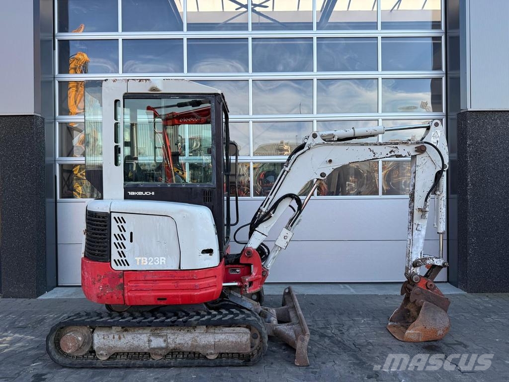 Takeuchi TB23R Mini ekskavatoriai < 7 t