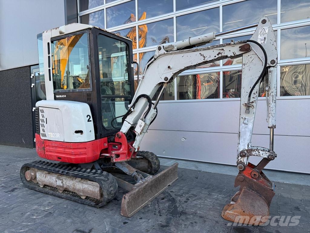 Takeuchi TB23R Mini ekskavatoriai < 7 t