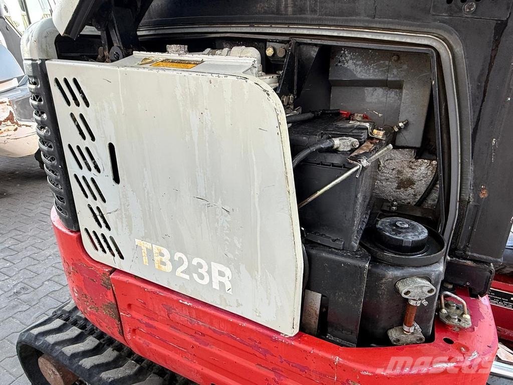 Takeuchi TB23R Mini ekskavatoriai < 7 t