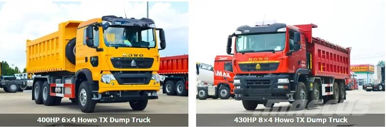 Howo 400HP TX 6X4 Dump Truck Camiones desmontables