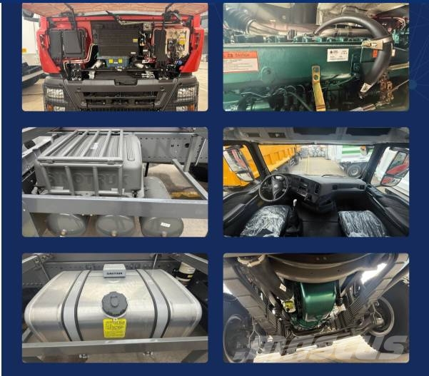 Howo 400HP TX 6X4 Dump Truck Camiones desmontables