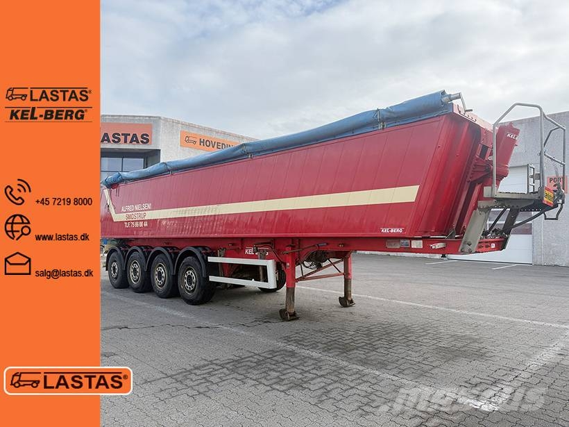 Kel-Berg Tipper / Kippauflieger 37 m3 Tipper semi-trailers