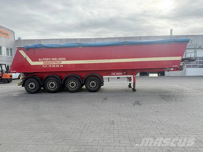 Kel-Berg Tipper / Kippauflieger 37 m3 Tipper semi-trailers