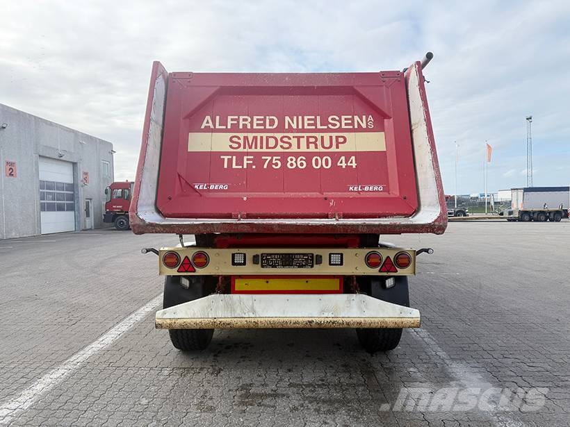 Kel-Berg Tipper / Kippauflieger 37 m3 Tipper semi-trailers