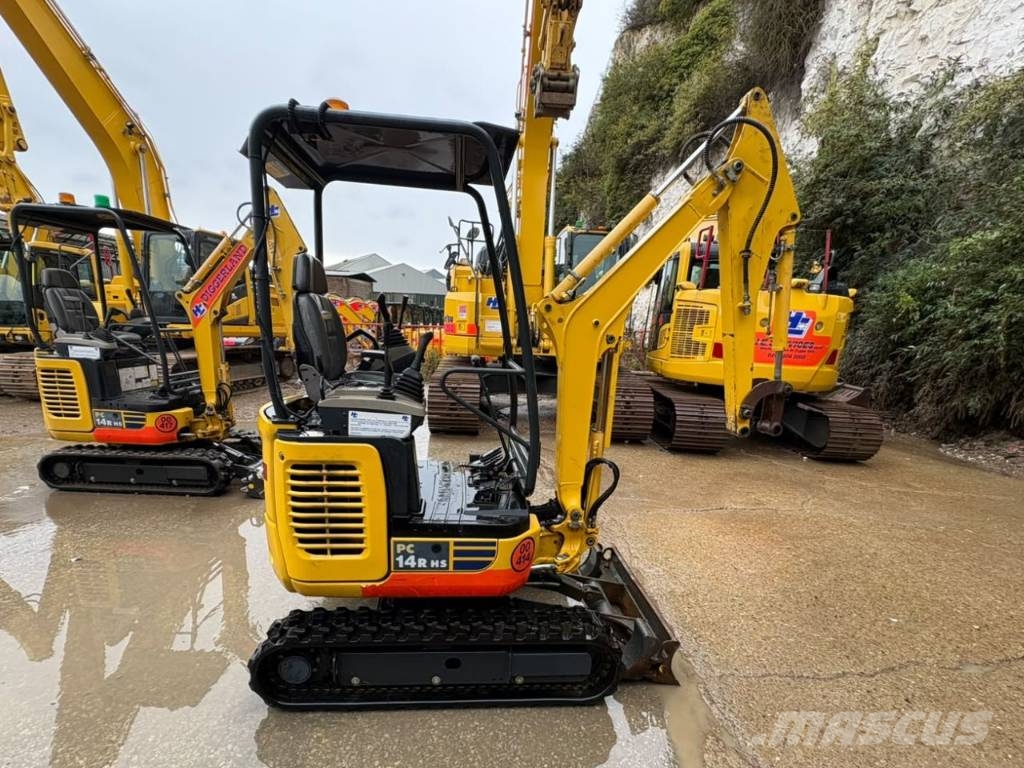 Komatsu PC14 R-3HS حفارات صغيرة أقل من 7 طن (حفارات صغيرة)