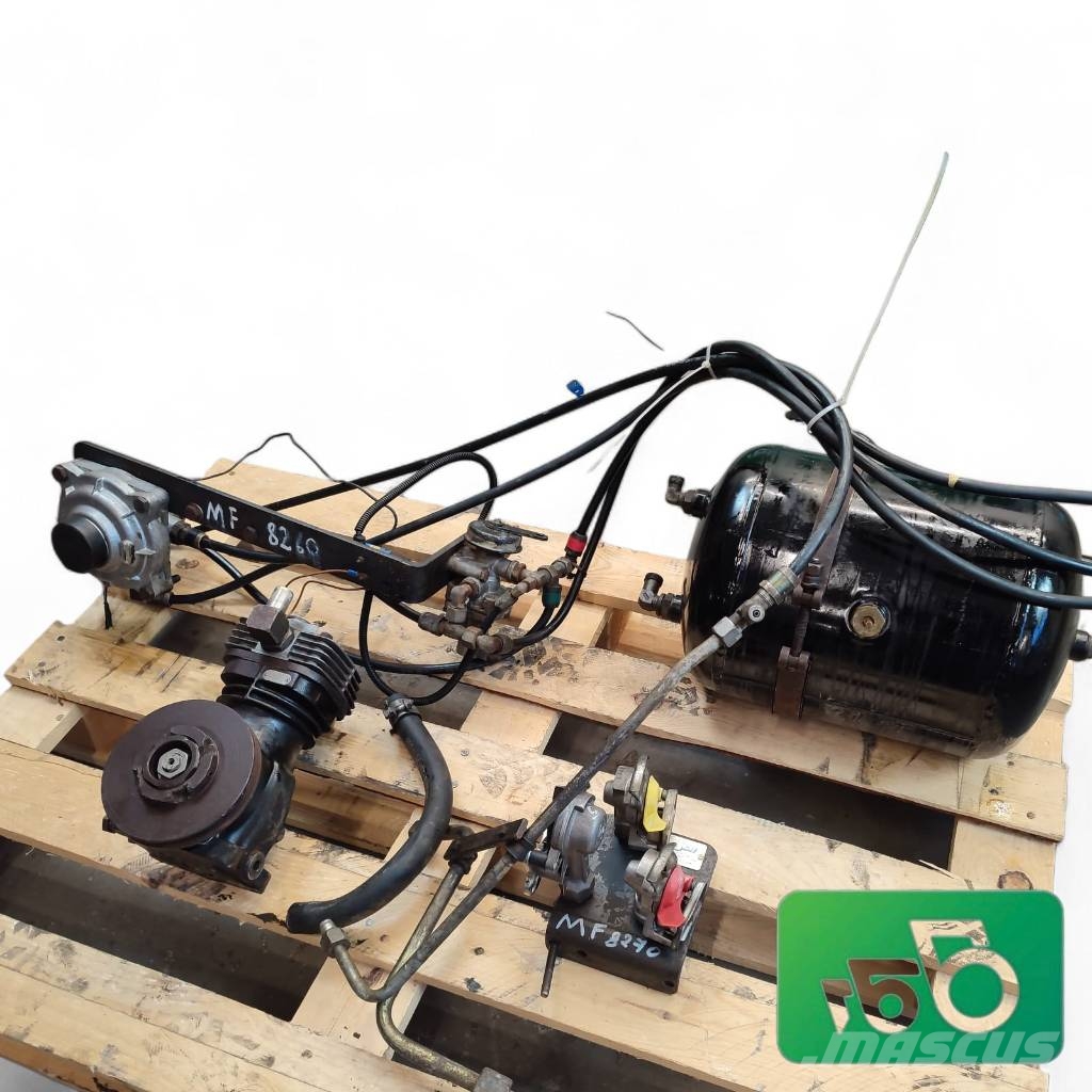 Massey Ferguson 8270 Pneumatic System Compressor 4712000080 WABCO الشاسيه والتعليق