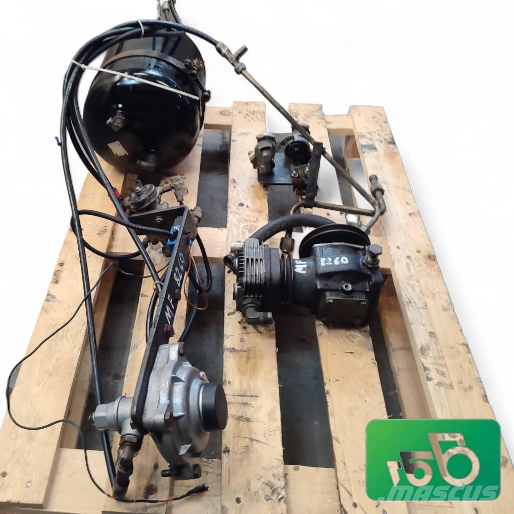 Massey Ferguson 8270 Pneumatic System Compressor 4712000080 WABCO الشاسيه والتعليق