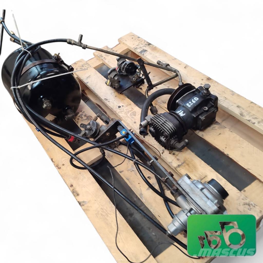 Massey Ferguson 8270 Pneumatic System Compressor 4712000080 WABCO الشاسيه والتعليق