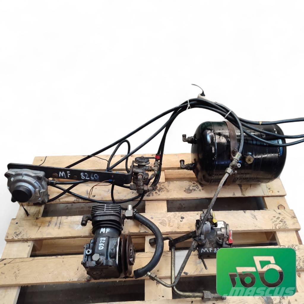 Massey Ferguson 8270 Pneumatic System Compressor 4712000080 WABCO الشاسيه والتعليق