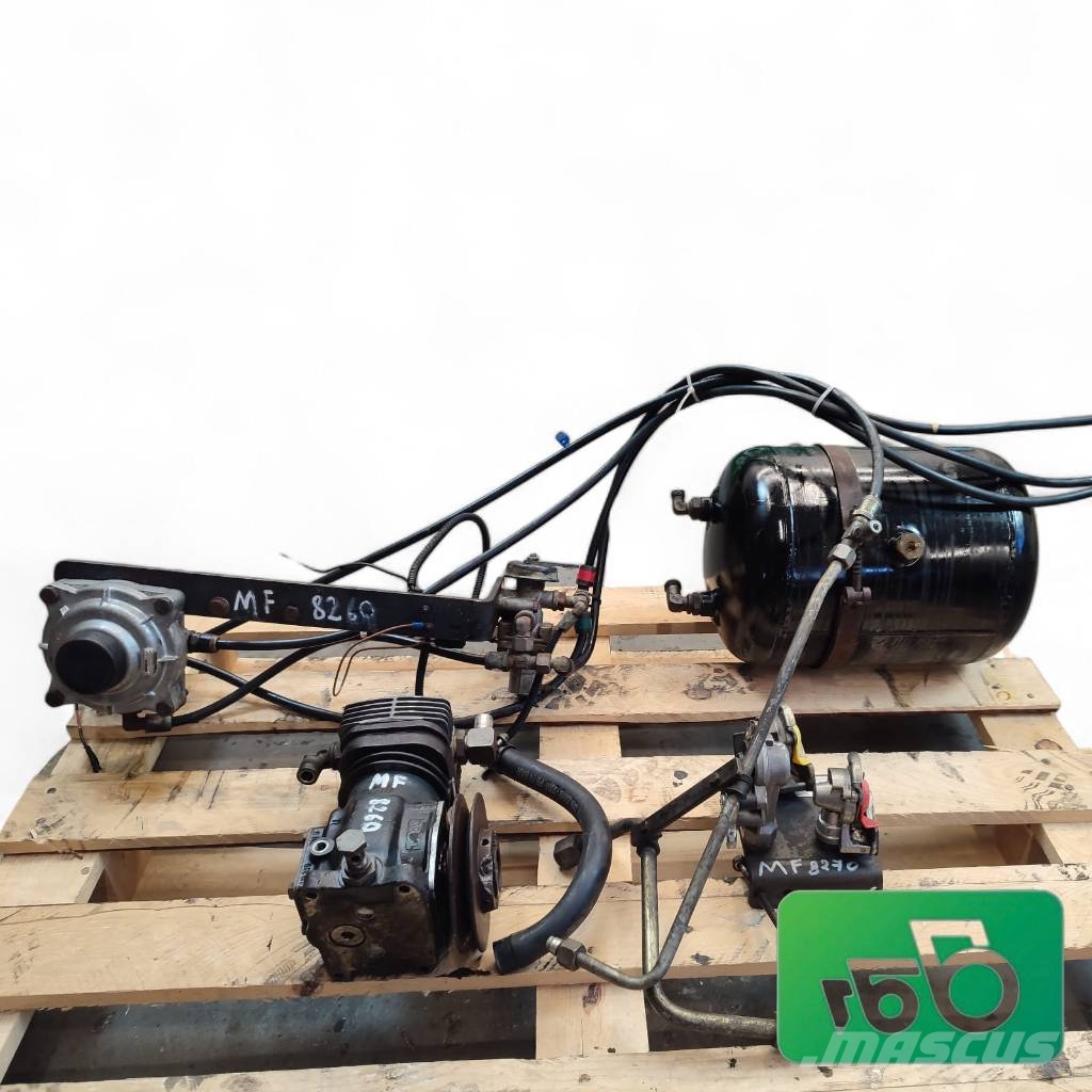 Massey Ferguson 8270 Pneumatic System Compressor 4712000080 WABCO الشاسيه والتعليق