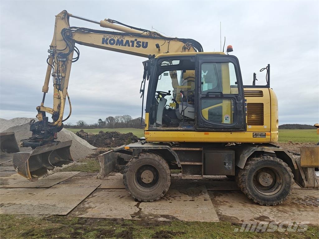 Komatsu PW148-10 Εκσκαφείς με τροχούς - λάστιχα