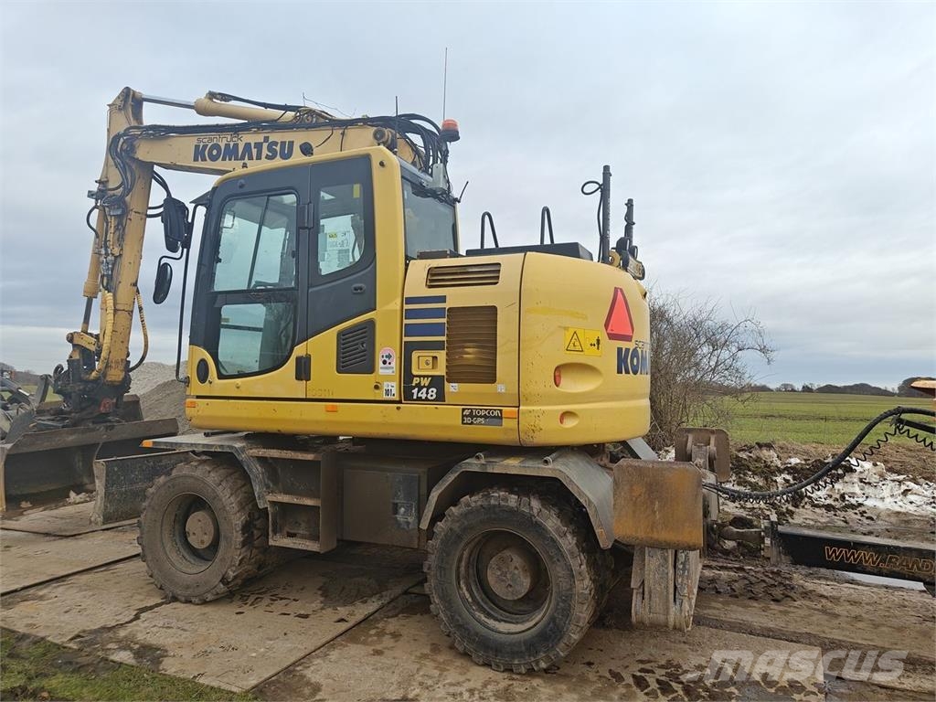 Komatsu PW148-10 Εκσκαφείς με τροχούς - λάστιχα