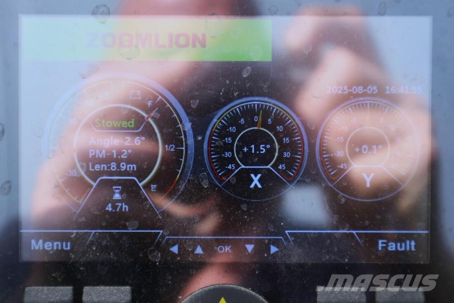 Zoomlion ZT26JE Fully Electric Lithium-Powered, 4x4 Rough T Teleskopické plošiny
