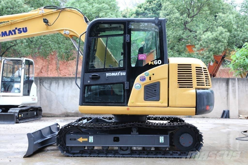Komatsu PC 60-8 Εκσκαφείς με ερπύστριες