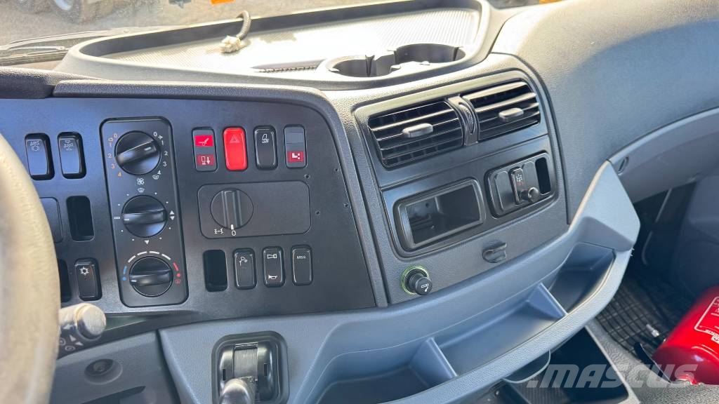 Mercedes-Benz AXOR 1829 4x2 meiller absetz tipper - spring Camion cu carlig de ridicare