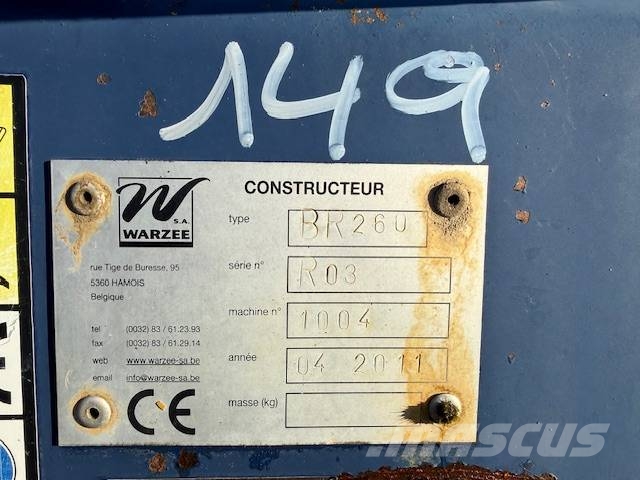 Warzee BR260 Cepillos