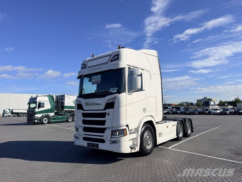 Scania R590 6x4,full air, retarder, stand airco, 315WB Vlačilci
