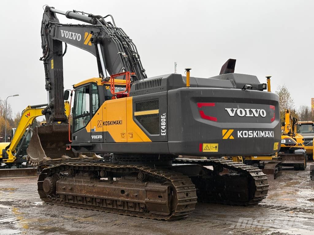 Volvo EC 480 E L Bageri gusjeničari