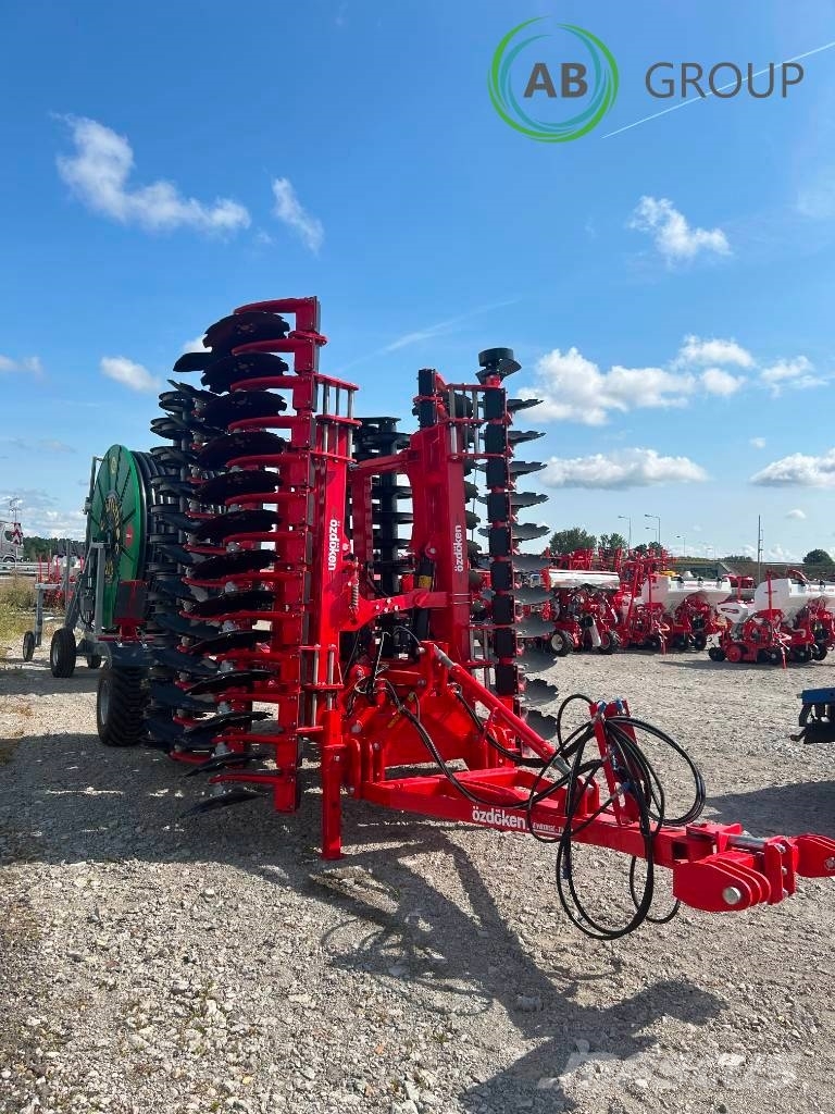 Özdöken Brona talerzowa 6m Evodisc TK600 cewnikowy tandem زحافات ساحقة
