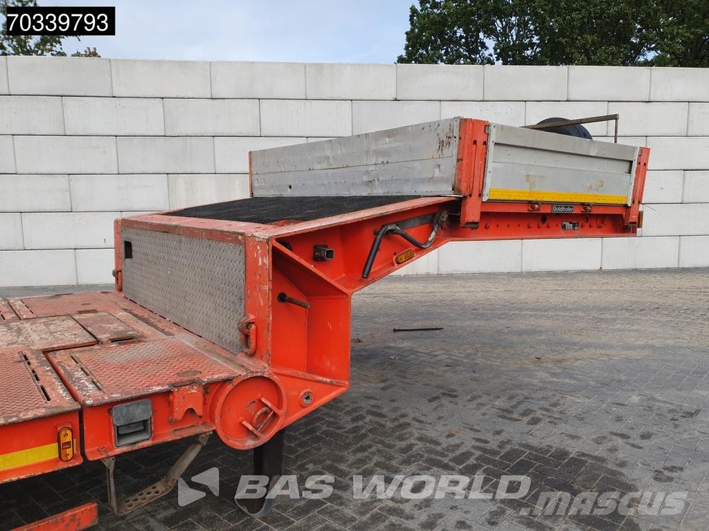 Goldhofer STZ-L4-41/80A 1xLift 3xSteering Extendable MOT 09/ Semirremolques de carga baja