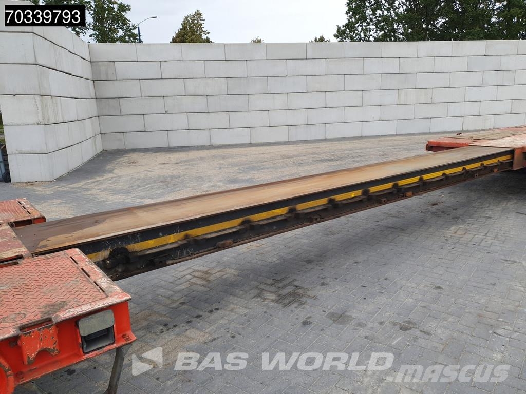Goldhofer STZ-L4-41/80A 1xLift 3xSteering Extendable MOT 09/ Semirremolques de carga baja