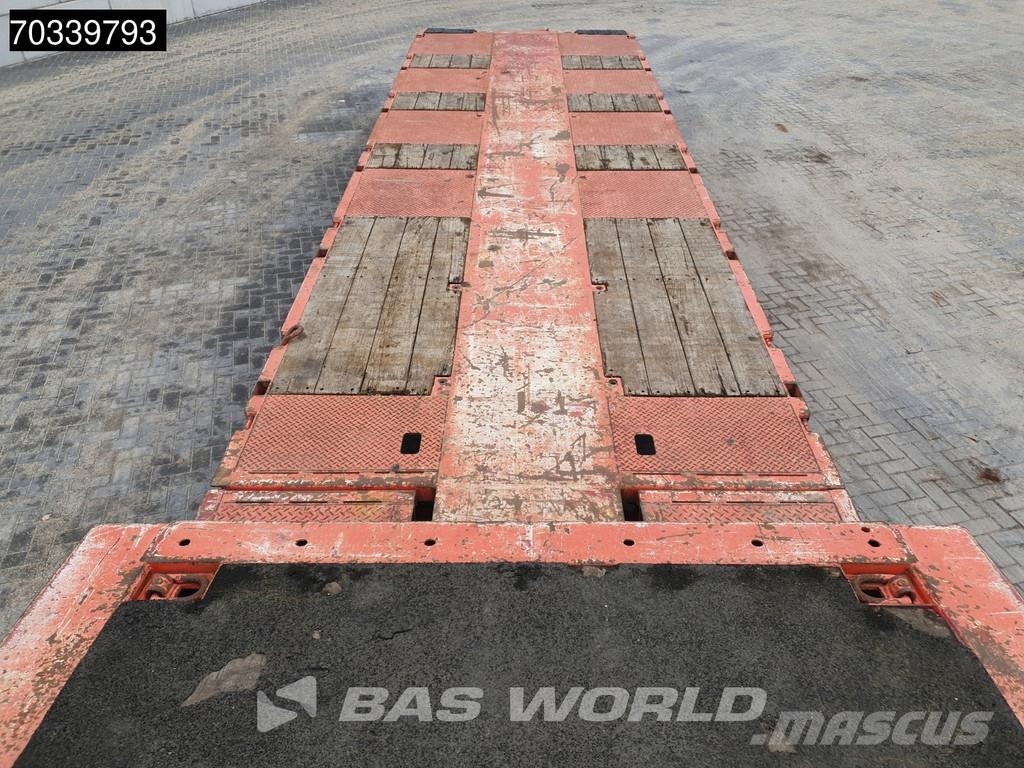 Goldhofer STZ-L4-41/80A 1xLift 3xSteering Extendable MOT 09/ Semirremolques de carga baja
