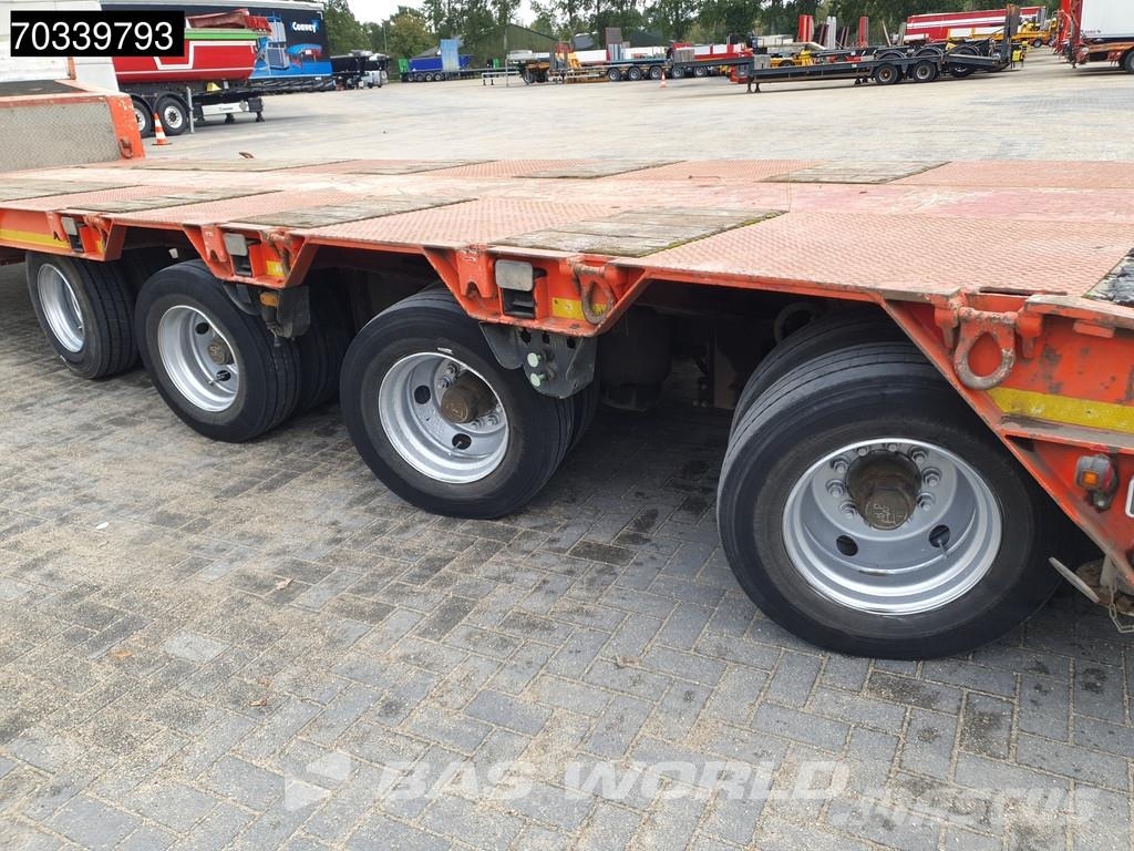 Goldhofer STZ-L4-41/80A 1xLift 3xSteering Extendable MOT 09/ Semirremolques de carga baja