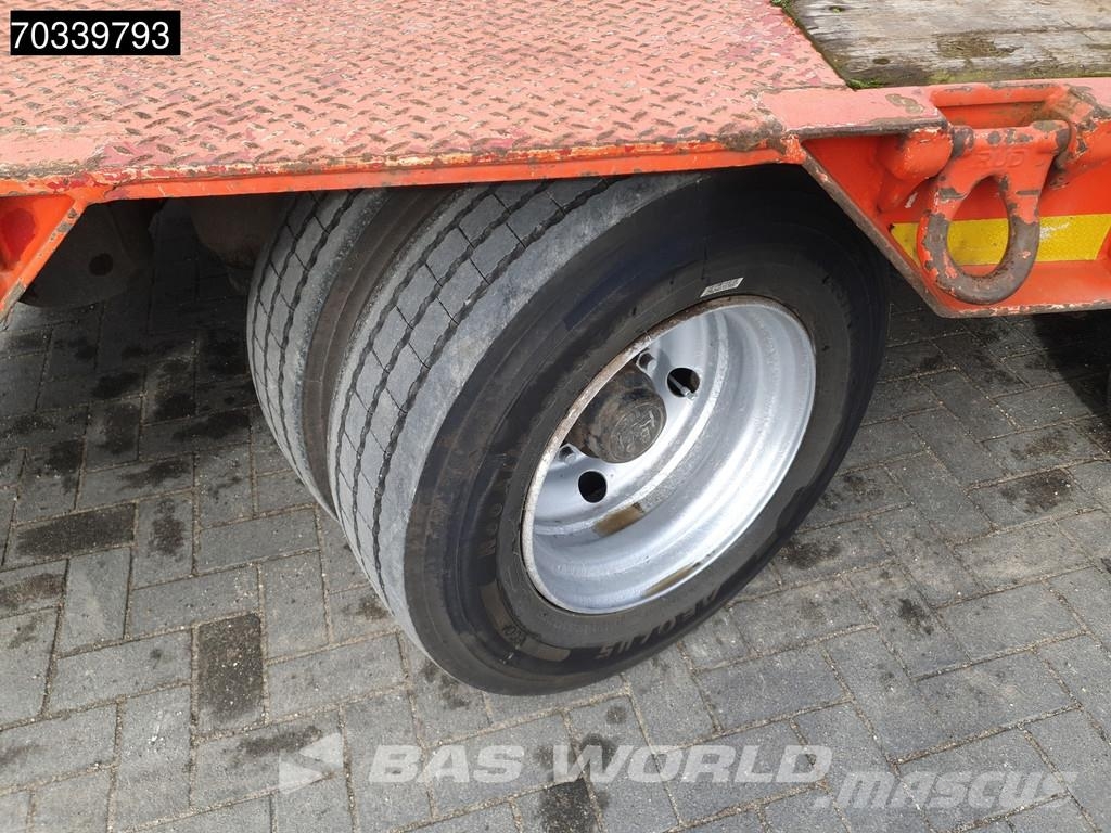 Goldhofer STZ-L4-41/80A 1xLift 3xSteering Extendable MOT 09/ Semirremolques de carga baja