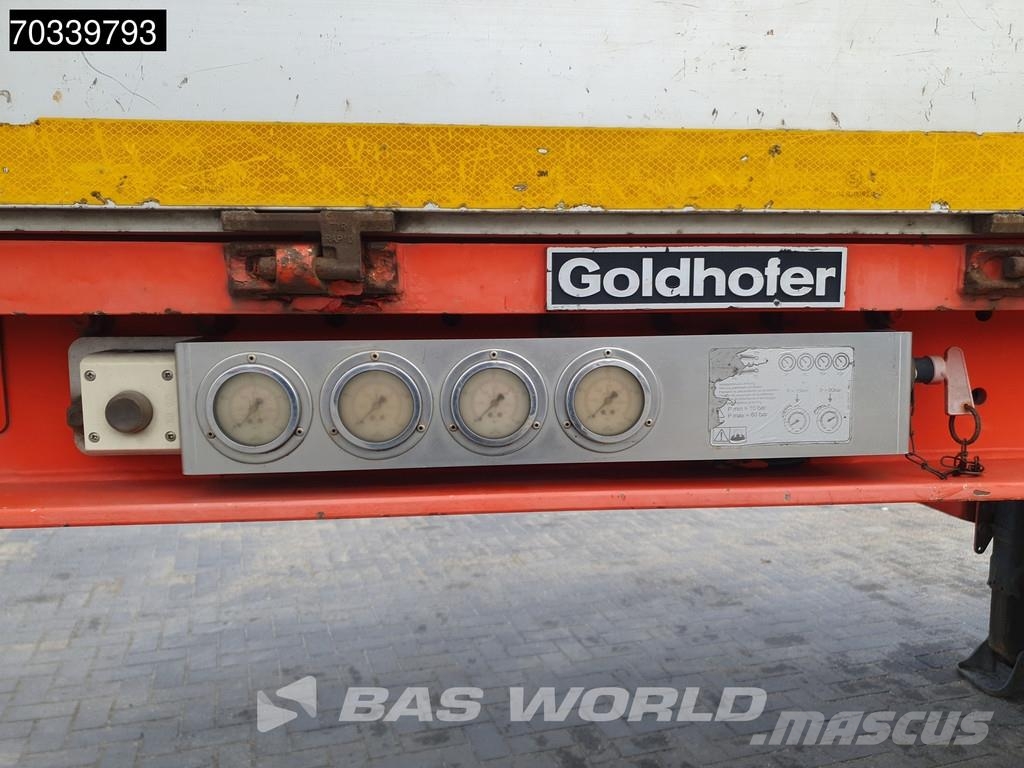 Goldhofer STZ-L4-41/80A 1xLift 3xSteering Extendable MOT 09/ Semirremolques de carga baja