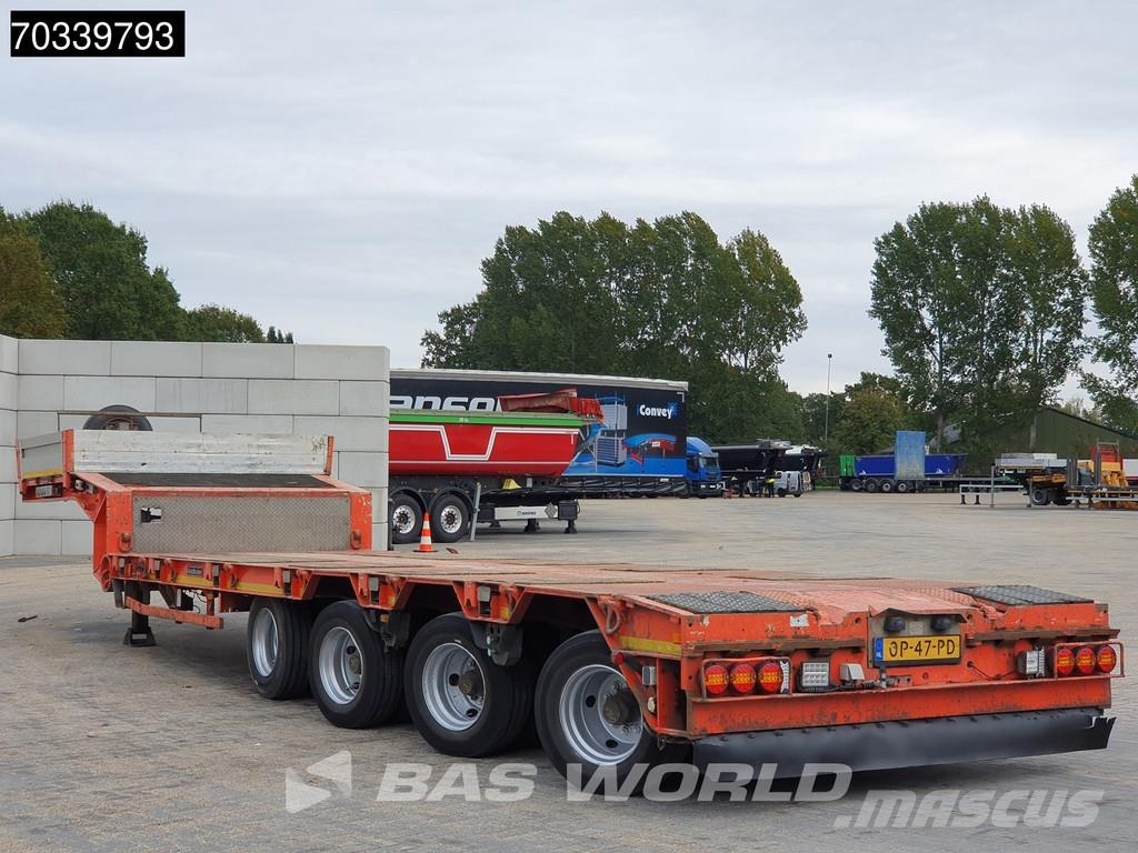 Goldhofer STZ-L4-41/80A 1xLift 3xSteering Extendable MOT 09/ Semirremolques de carga baja