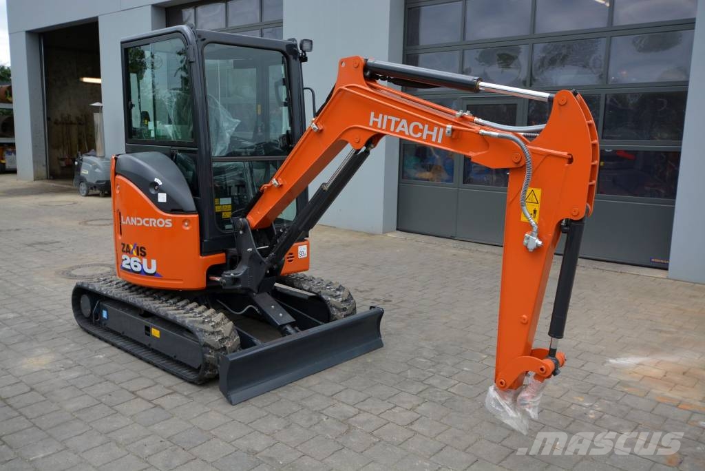 Hitachi ZX 26 U-6 Minigraafmachines < 7t