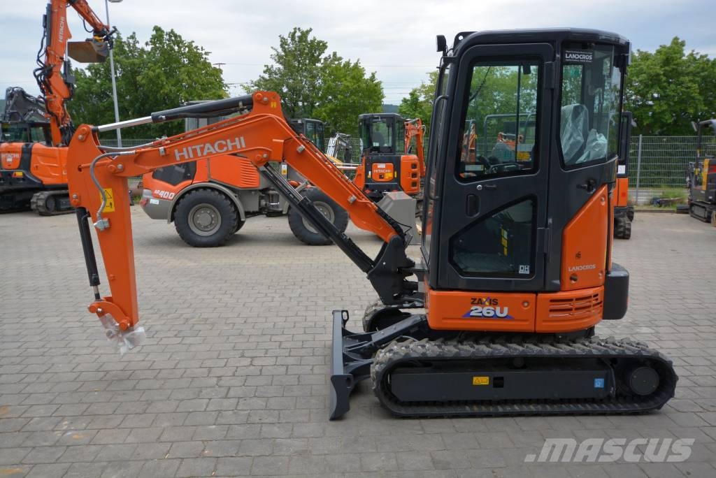 Hitachi ZX 26 U-6 Minigraafmachines < 7t