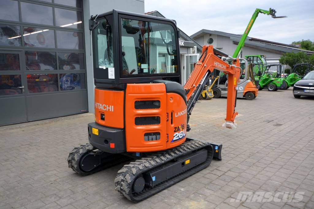 Hitachi ZX 26 U-6 Minigraafmachines < 7t