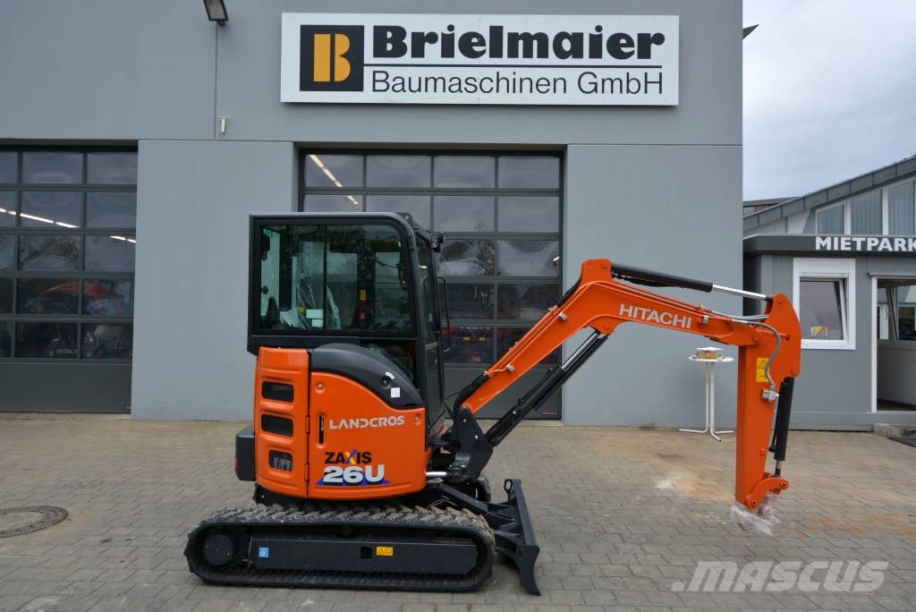 Hitachi ZX 26 U-6 Minigraafmachines < 7t