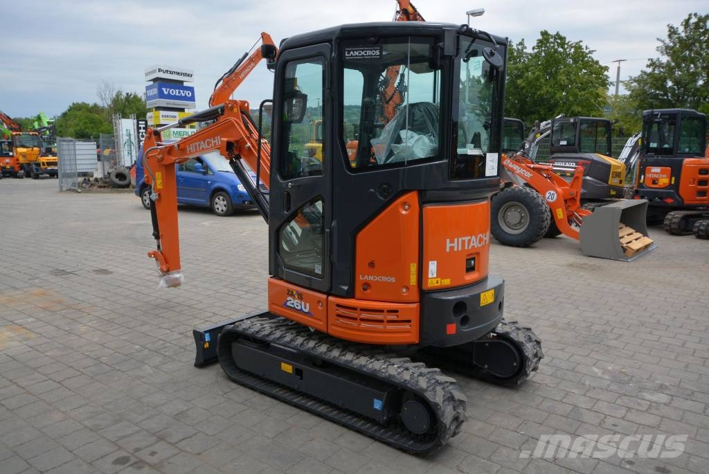 Hitachi ZX 26 U-6 Minigraafmachines < 7t